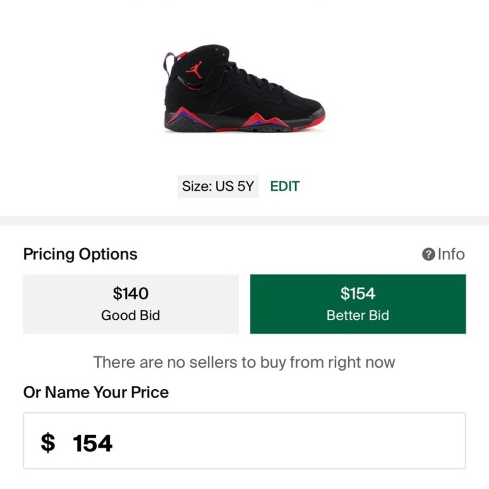 Jordan 7 Retro Raptors (2012) (GS) - Picture 4 of 4